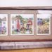 Farmland art framed